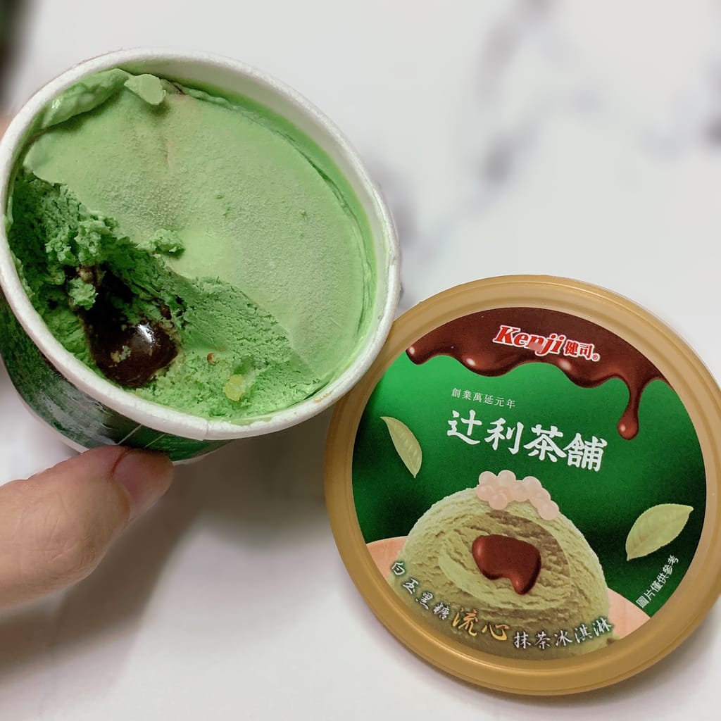 《甜點》KENJI健司x辻利茶舖。全家辻利抹茶流心冰淇淋