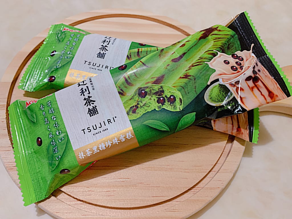 《甜點》KENJI健司x辻利茶舖。全家辻利抹茶流心冰淇淋