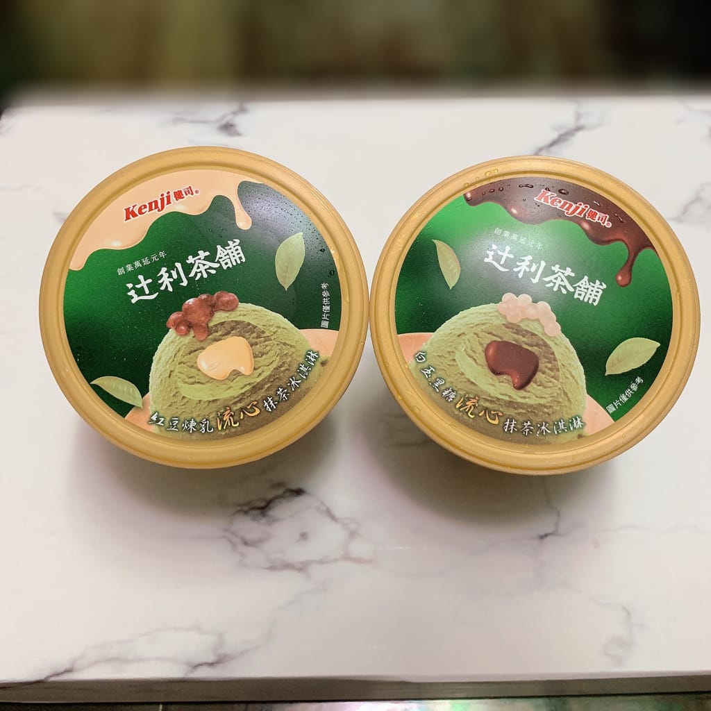 《甜點》KENJI健司x辻利茶舖。全家辻利抹茶流心冰淇淋