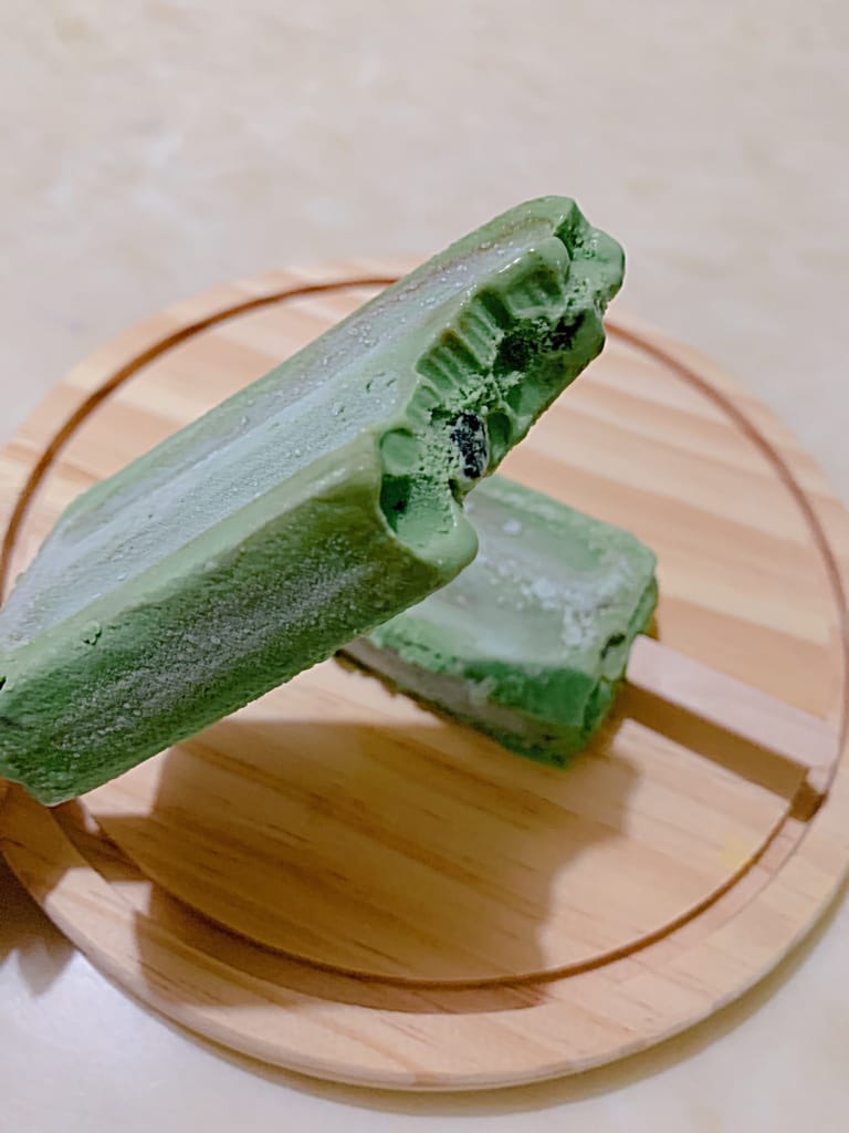 《甜點》KENJI健司x辻利茶舖。全家辻利抹茶流心冰淇淋