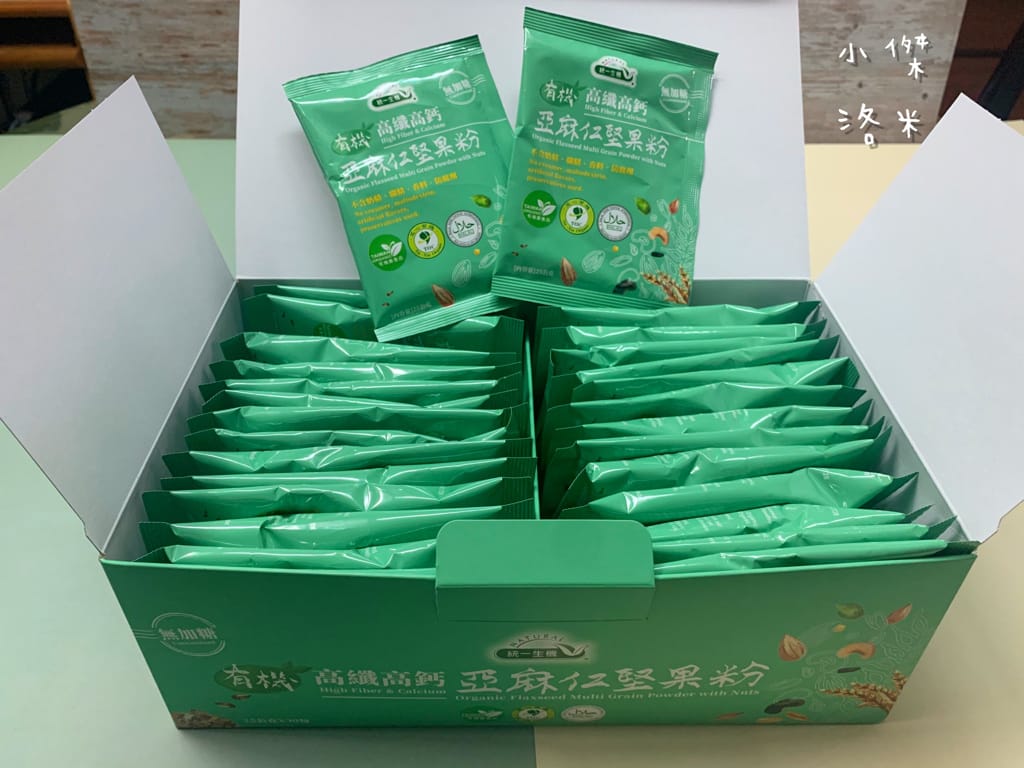 《飲品》統一生機-有機高纖高鈣亞麻仁堅果粉 ｜ 聰明泡健康喝 小饞小餓的營養小幫手 堅果粉創新吃 健康沖泡飲品推薦