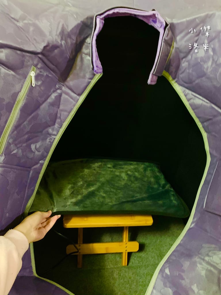 《生活》 阿房宮-遠紅外線加熱 乾式養生桑拿屋｜ 【MOLIJIA 魔力家】免出門在家無包袱享受桑拿 手腳冰冷姐妹超推薦定期桑一下 全家大小都可用 家用汗蒸箱評價