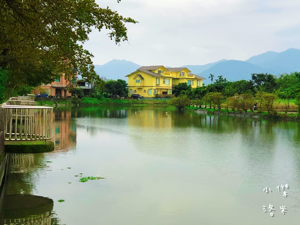 《旅遊》宜蘭-彩虹灣民宿｜五十二甲濕地畔 稻田小河環繞遠離都市塵囂 五結鄉包棟民宿推薦 親子住宿推薦