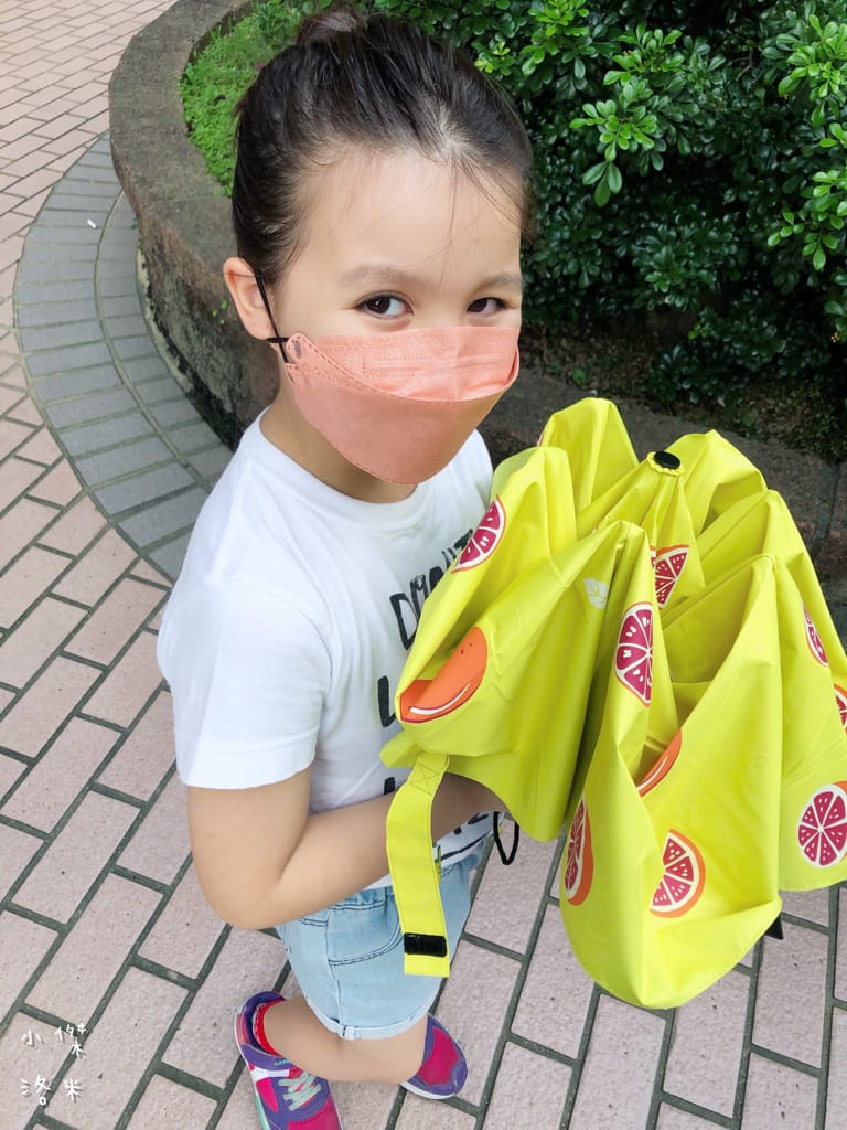 《生活》傘電俠-手開/自動葡萄柚傘｜用可愛的圖案保柚平安 好傘柚好年 輕量雨傘推薦