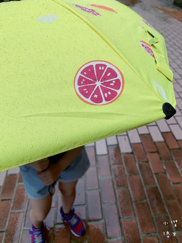 《生活》傘電俠-手開/自動葡萄柚傘｜用可愛的圖案保柚平安 好傘柚好年 輕量雨傘推薦