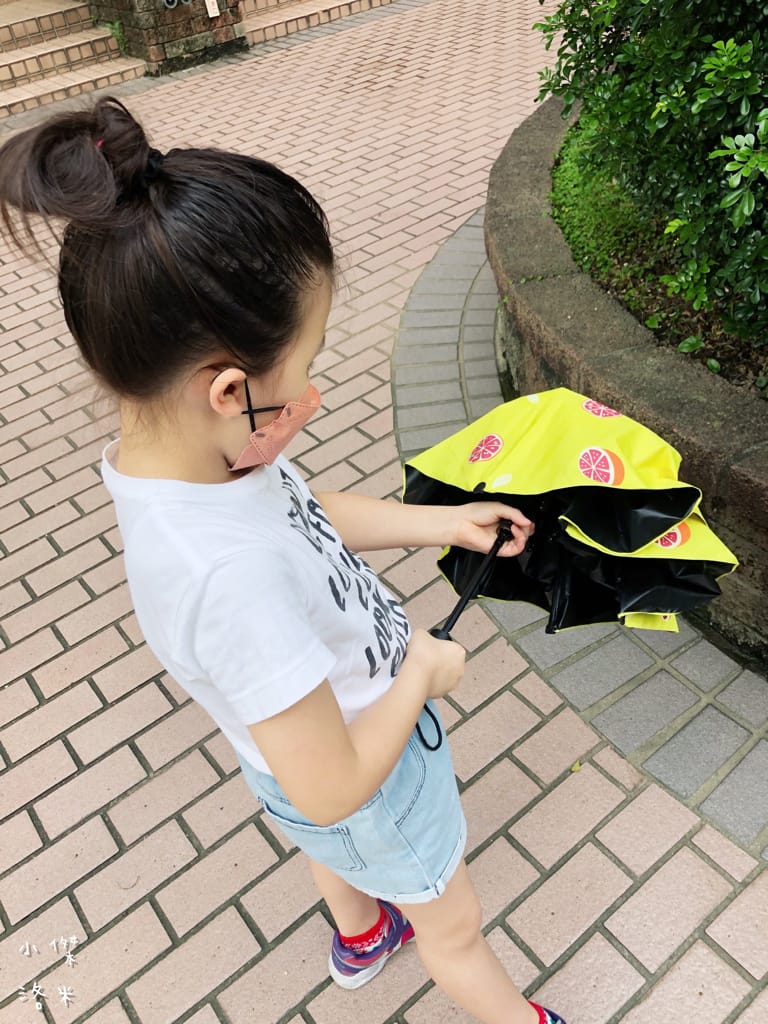 《生活》傘電俠-手開/自動葡萄柚傘｜用可愛的圖案保柚平安 好傘柚好年 輕量雨傘推薦