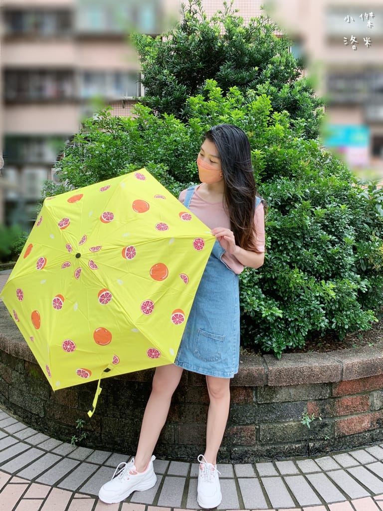 《生活》傘電俠-手開/自動葡萄柚傘｜用可愛的圖案保柚平安 好傘柚好年 輕量雨傘推薦