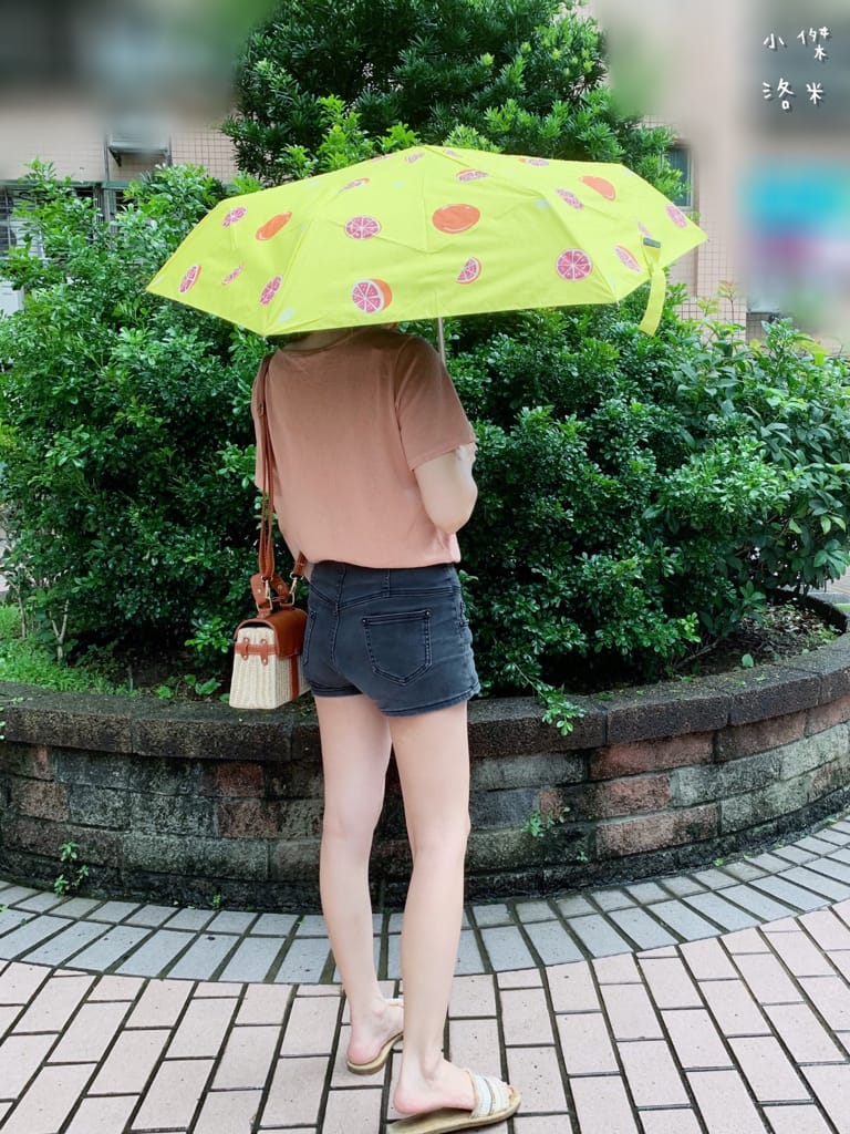 《生活》傘電俠-手開/自動葡萄柚傘｜用可愛的圖案保柚平安 好傘柚好年 輕量雨傘推薦