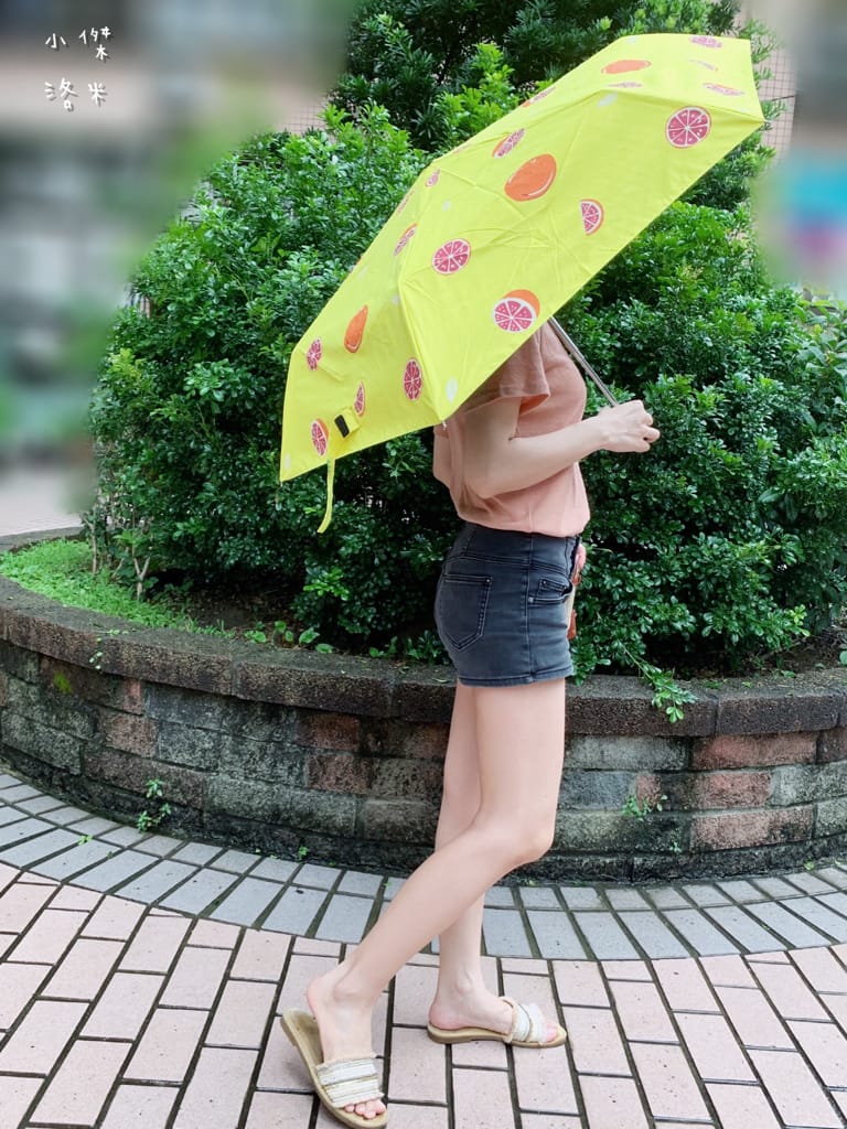 《生活》傘電俠-手開/自動葡萄柚傘｜用可愛的圖案保柚平安 好傘柚好年 輕量雨傘推薦