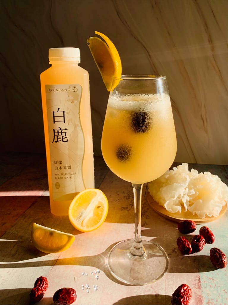 《飲品》0卡桑木耳飲｜零顆粒細緻黑木耳飲/白木耳飲的花式喝法 全聯新品上市推薦 懶女孩保養必備 甜點食譜