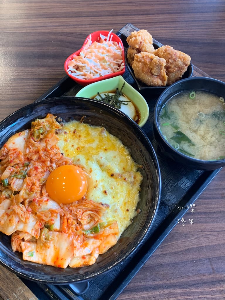 《美食》新丼-二訪｜混血韓美新丼超對味 韓式泡菜X雙色芝心起司拉絲 酥脆炸蝦丼 美食圓夢清單part2 中山站美食 台北好吃丼飯 台北美食推薦
