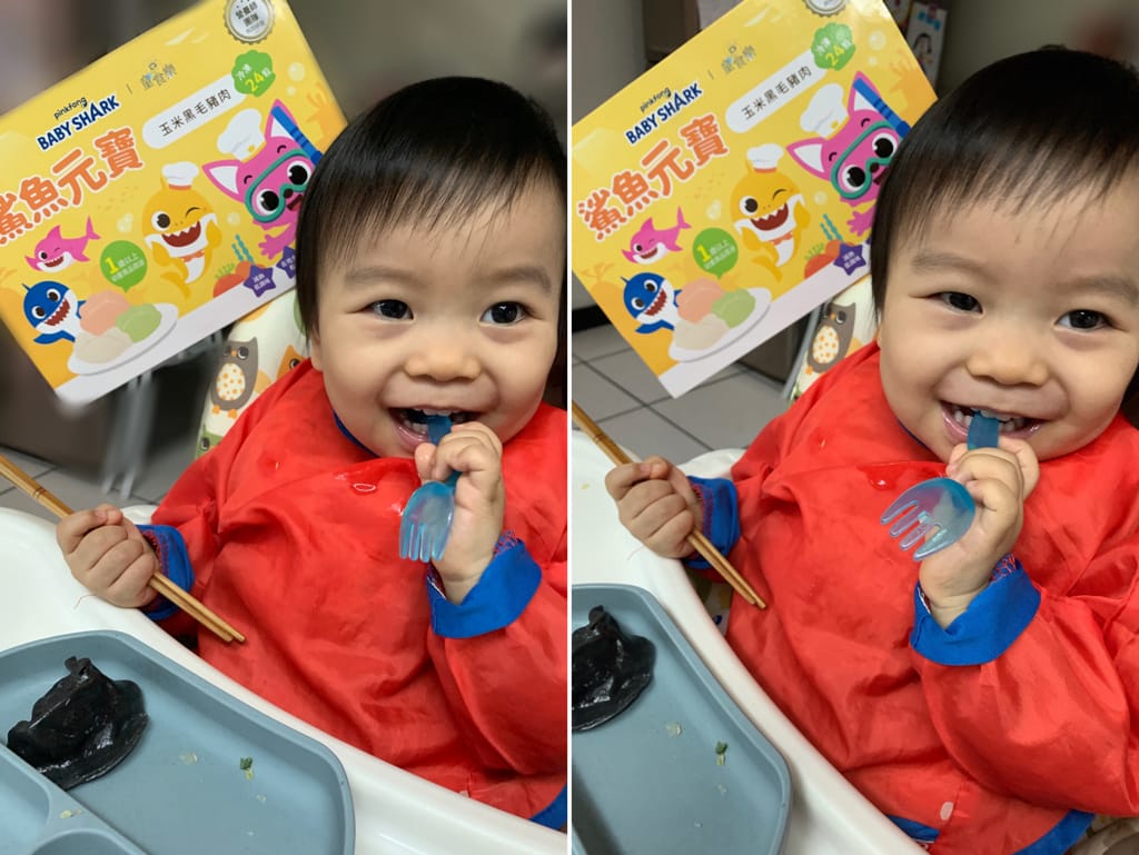 《親子》童食樂-鯊魚元寶｜寶寶水餃 進階版副食品 健康減鈉無添加安心吃 寶寶副食品推薦