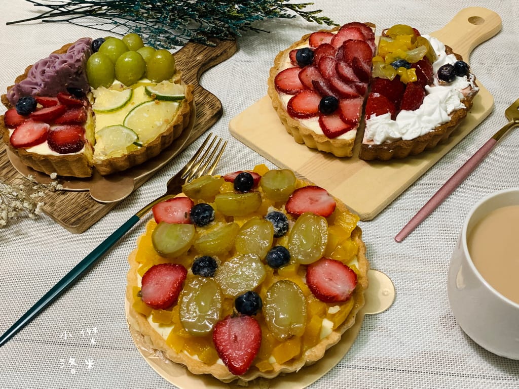 《宅配美食》里歐派｜綜合水果派/草莓乳酪派/法式檸檬派/芋泥乳酪派等人氣甜點 酸甜好吃 奶香濃郁不膩口 宅配甜點推薦