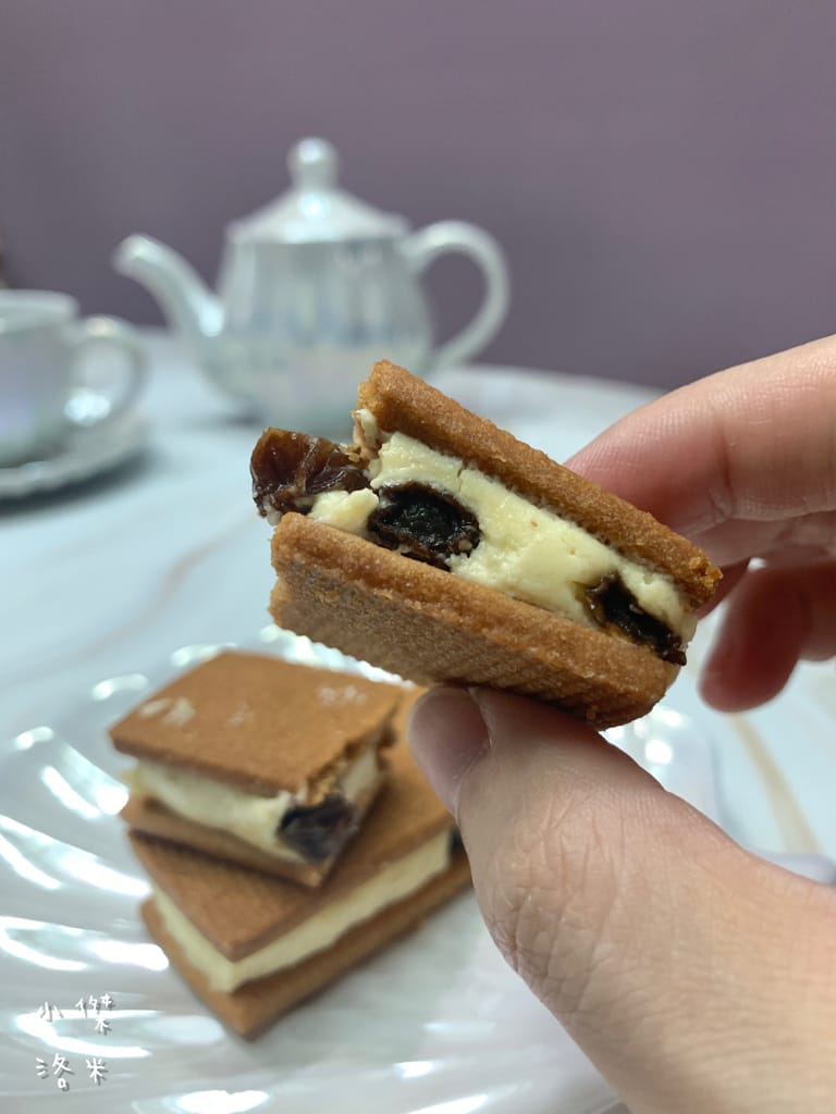時飴蘭姆葡萄三明治餅乾