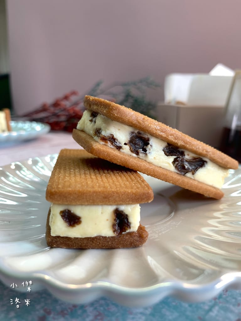 時飴蘭姆葡萄三明治餅乾