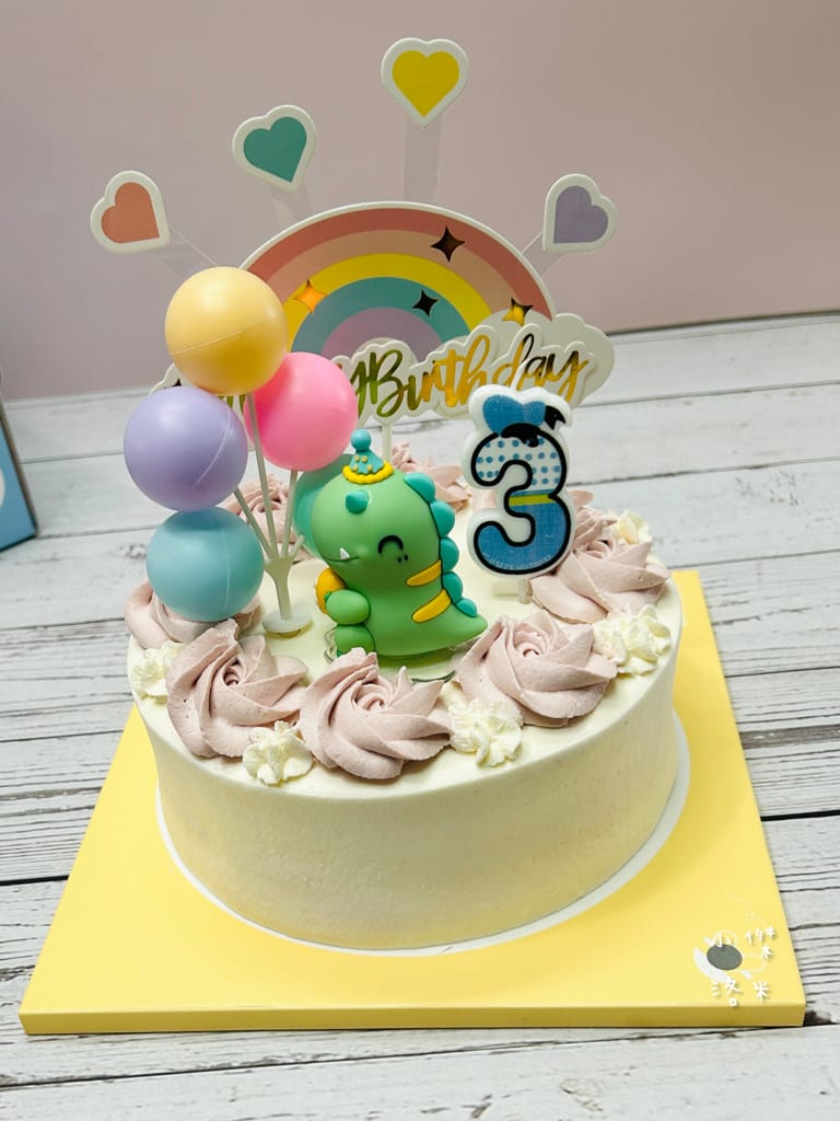 《親子》卡瓦生日蛋糕Kawacake｜雙北寶寶蛋糕 適合寶寶