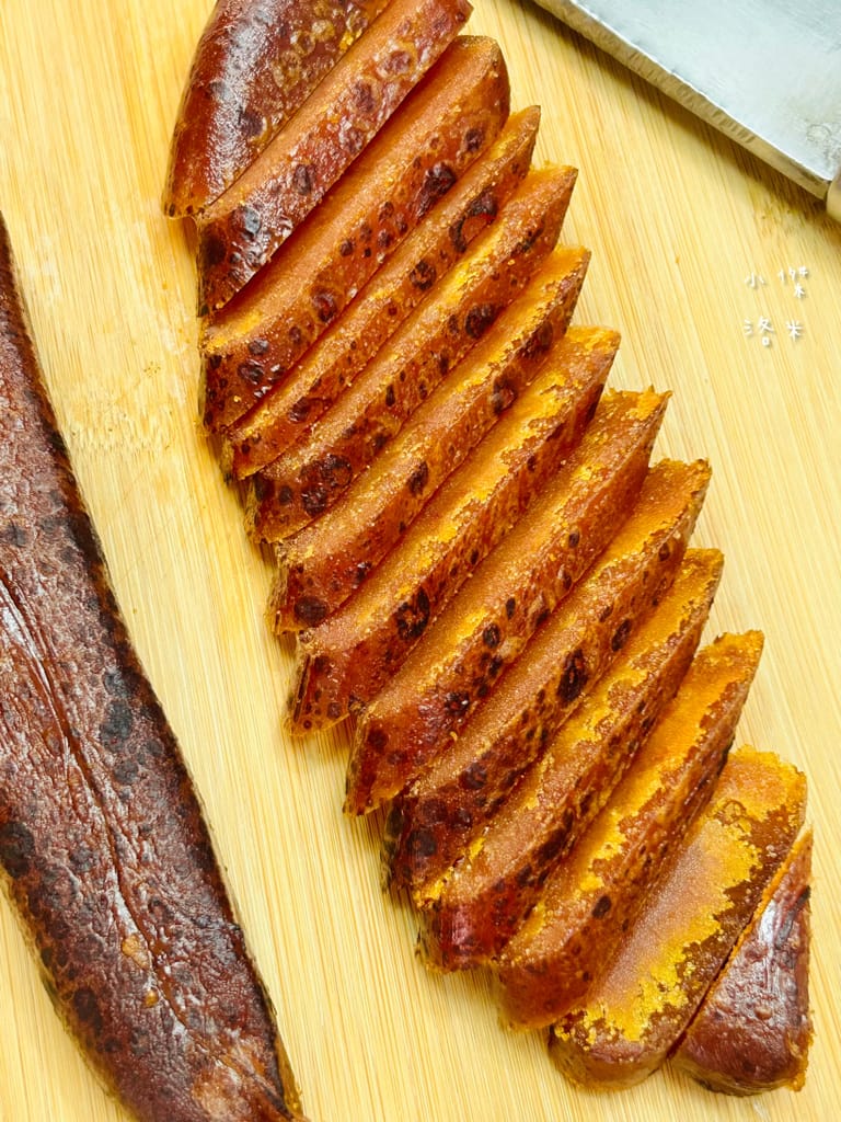 《美食》陳家烏魚子｜最好吃的烏魚子 鹹香無腥味 Q彈黏牙高品