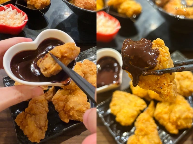 《美食》新丼-四訪｜無敵巧克力豬排丼 熔岩咖哩炸雞丼 你敢挑