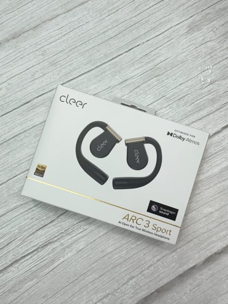 《生活》Cleer ARC 3 開放式 AI 真無線藍牙耳機