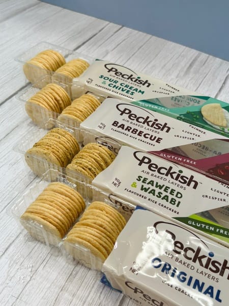 《美食》Peckish 派瑞許空氣烘焙米餅｜輕鬆脆 無麩質 