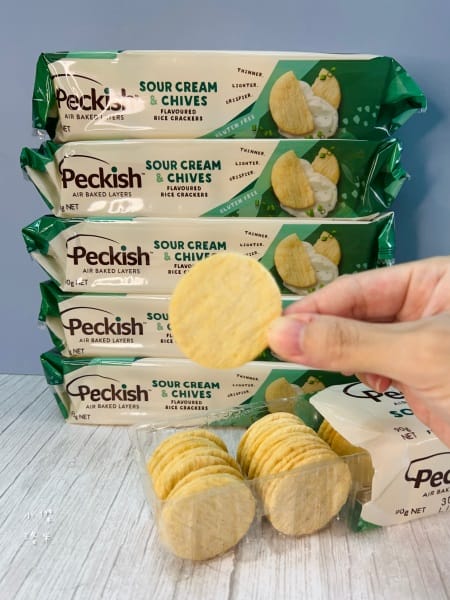 《美食》Peckish 派瑞許空氣烘焙米餅｜輕鬆脆 無麩質 