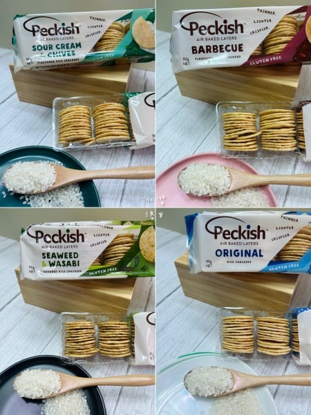 《美食》Peckish 派瑞許空氣烘焙米餅｜輕鬆脆 無麩質 