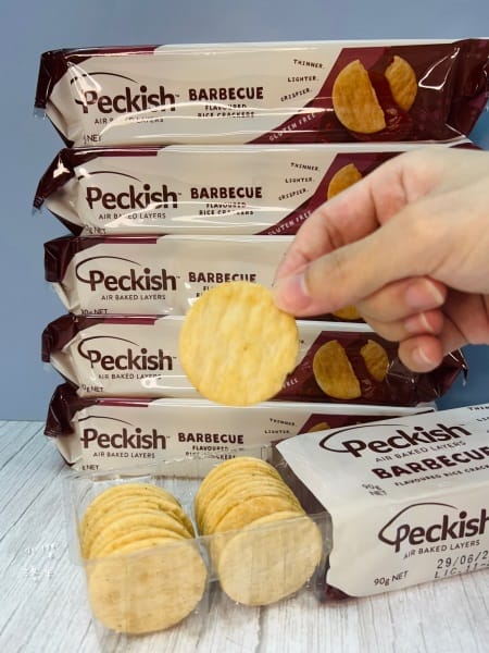 《美食》Peckish 派瑞許空氣烘焙米餅｜輕鬆脆 無麩質 