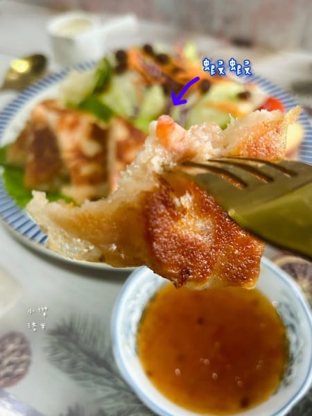 《美食》玩味天盛 月亮蝦餅｜酥脆外皮彈牙內餡 鮮甜蝦肉一口接