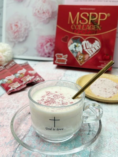《保養》美神契約MSPP®超胜肽多元膠原蛋白｜新升級草莓牛奶
