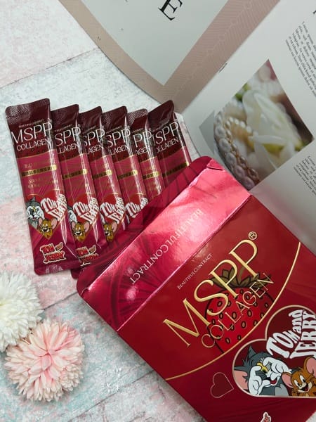《保養》美神契約MSPP®超胜肽多元膠原蛋白｜新升級草莓牛奶