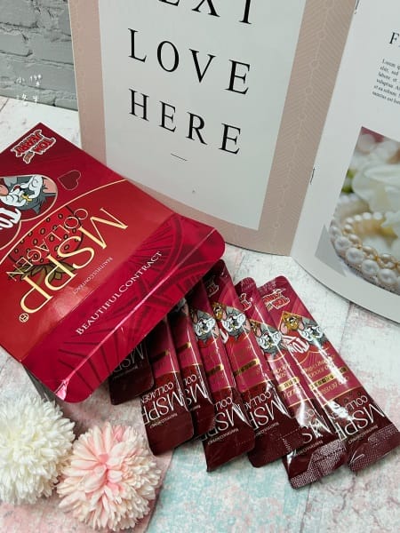 《保養》美神契約MSPP®超胜肽多元膠原蛋白｜新升級草莓牛奶