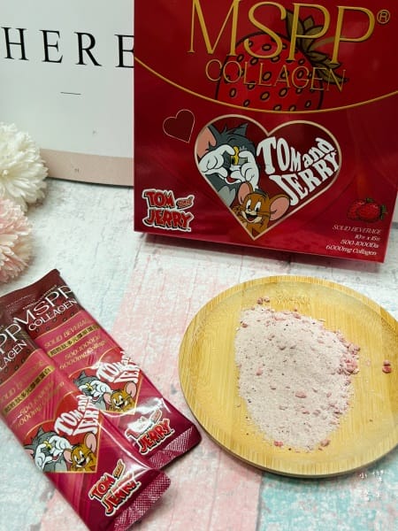 《保養》美神契約MSPP®超胜肽多元膠原蛋白｜新升級草莓牛奶