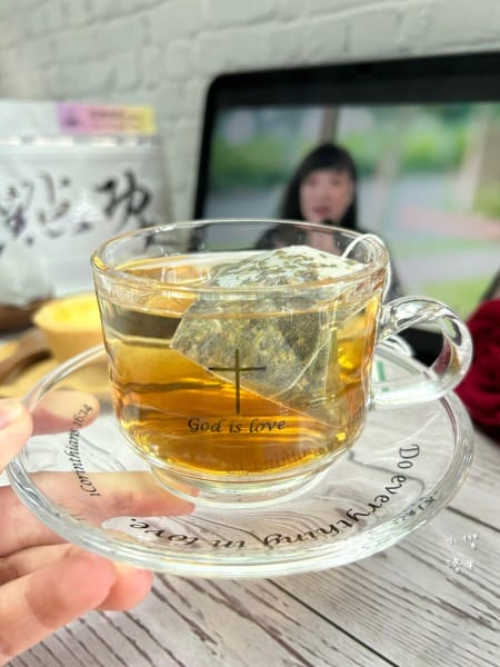 《美食》點功夫 DigKungFu｜金萱青茶/玫瑰青茶立體茶