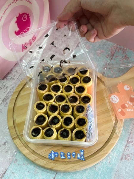 《美食》 Kris克里酥蛋捲｜孩子搶著吃的爆餡蛋捲 辦公室下