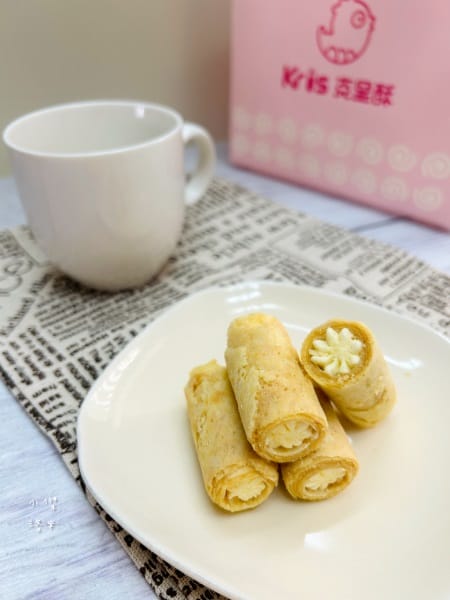 《美食》 Kris克里酥蛋捲｜孩子搶著吃的爆餡蛋捲 辦公室下
