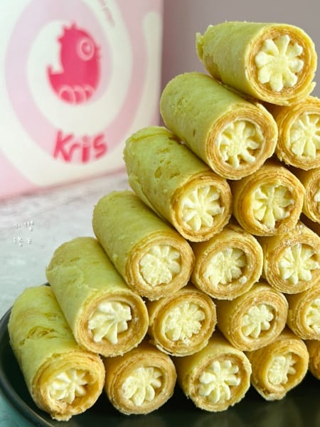 《美食》 Kris克里酥蛋捲｜孩子搶著吃的爆餡蛋捲 辦公室下