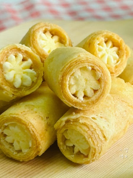 《美食》 Kris克里酥蛋捲｜孩子搶著吃的爆餡蛋捲 辦公室下