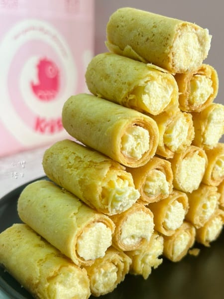 《美食》 Kris克里酥蛋捲｜孩子搶著吃的爆餡蛋捲 辦公室下