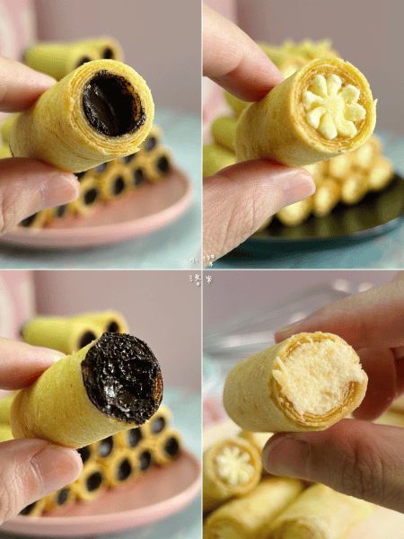 《美食》 Kris克里酥蛋捲｜孩子搶著吃的爆餡蛋捲 辦公室下