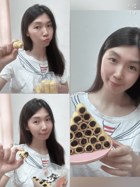 《美食》 Kris克里酥蛋捲｜孩子搶著吃的爆餡蛋捲 辦公室下