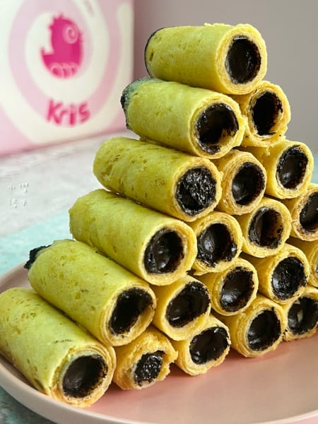 《美食》 Kris克里酥蛋捲｜孩子搶著吃的爆餡蛋捲 辦公室下