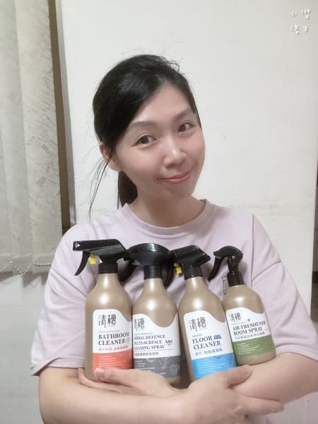 《清潔》清檜｜大自然清香居家清潔劑開箱 實測清檜6款清潔用品