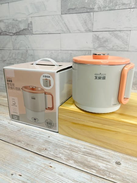 《廚具》 大家源雙電壓便攜料理鍋｜簡易小廚房到旅遊行李箱，媽