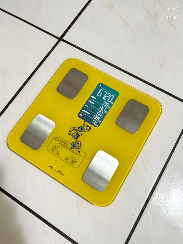 《健康家電》atflee TX智慧體脂計｜飲控體脂計推薦 用Minions小小兵聯名款 把量體重恐懼變成期待 韓國熱銷體脂計