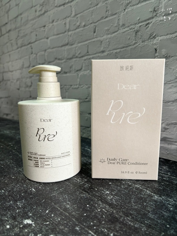 《洗髮》Dear PURE 致.純妍 藍銅胜肽平衡洗髮精 納豆蛋白護髮素｜下午扁塌髮救星 自然蓬鬆髮分享 找回空氣輕盈髮