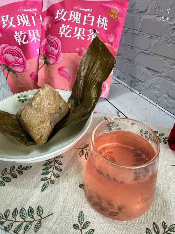 《生活》阿華師 玫瑰白桃乾果茶｜夏日飲品推薦 無加糖 無咖啡因茶包 粉紅少女療癒花果茶
