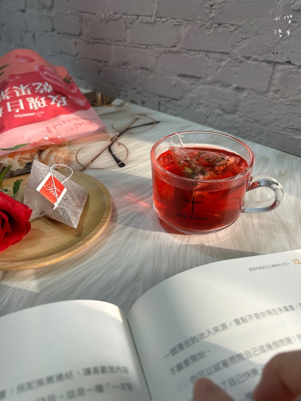 《生活》阿華師 玫瑰白桃乾果茶｜夏日飲品推薦 無加糖 無咖啡因茶包 粉紅少女療癒花果茶