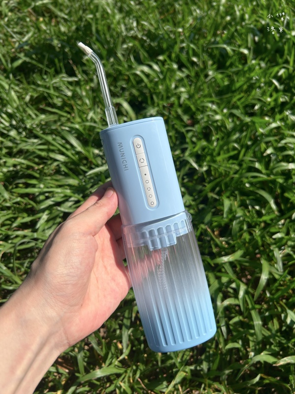 《開箱》MUNICHI 沐尼黑電動沖牙機 可攜式電動牙刷｜旅行外宿必備 高質感攜帶型口腔清潔用品！PIKA水潔攜帶型沖牙機 NAMI小潔隨行音波電動牙刷